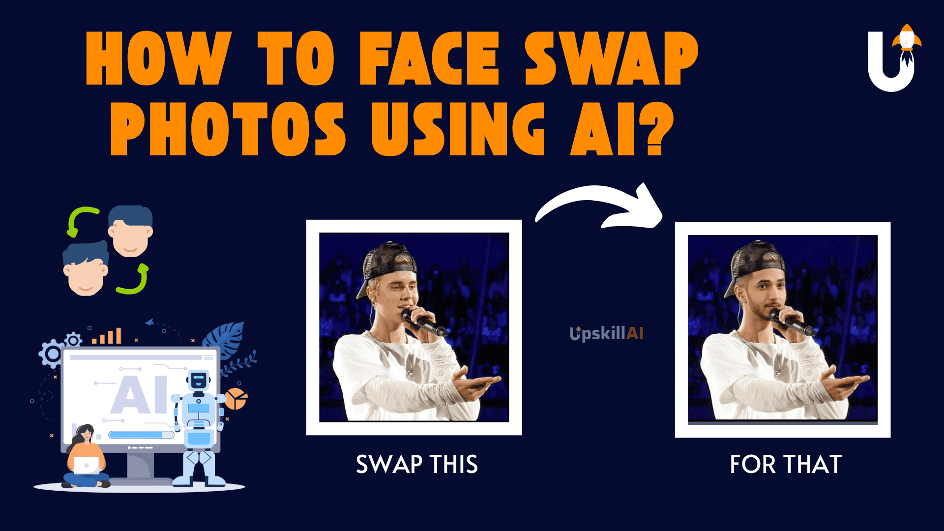 How To Face Swap Two Photos Using AI