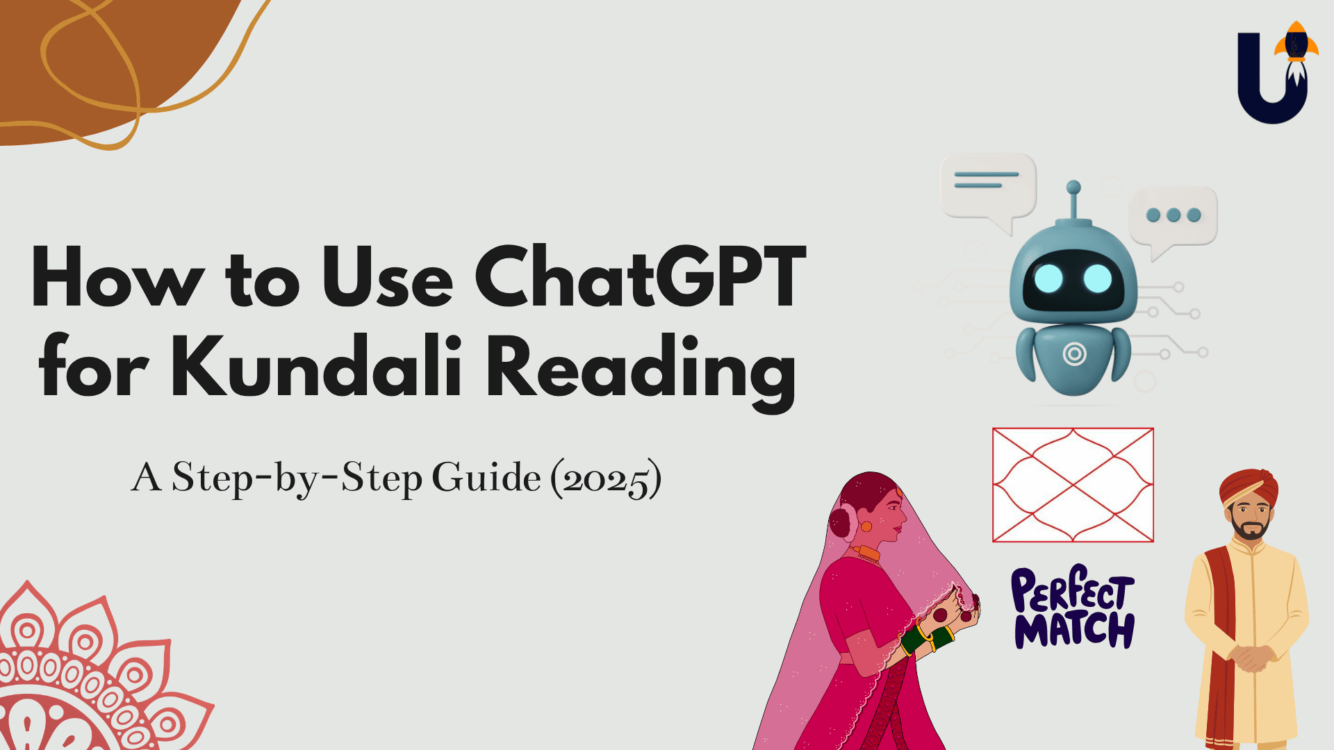 Guide cover for how to use ChatGPT for Kundali reading and matching
