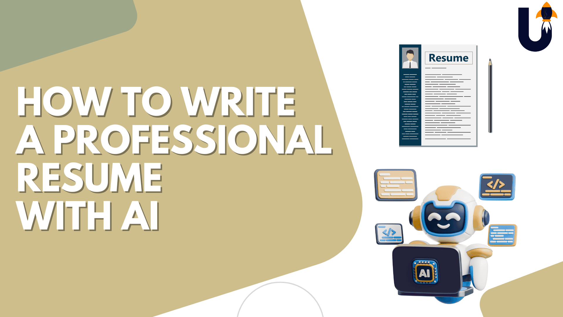 How to Write a Professional Resume with AI